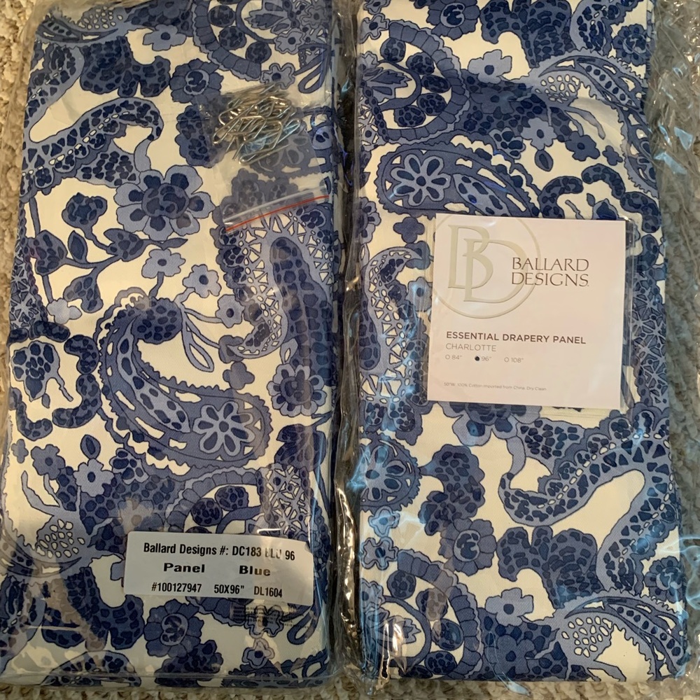 Ballard Curtain- 2 panels